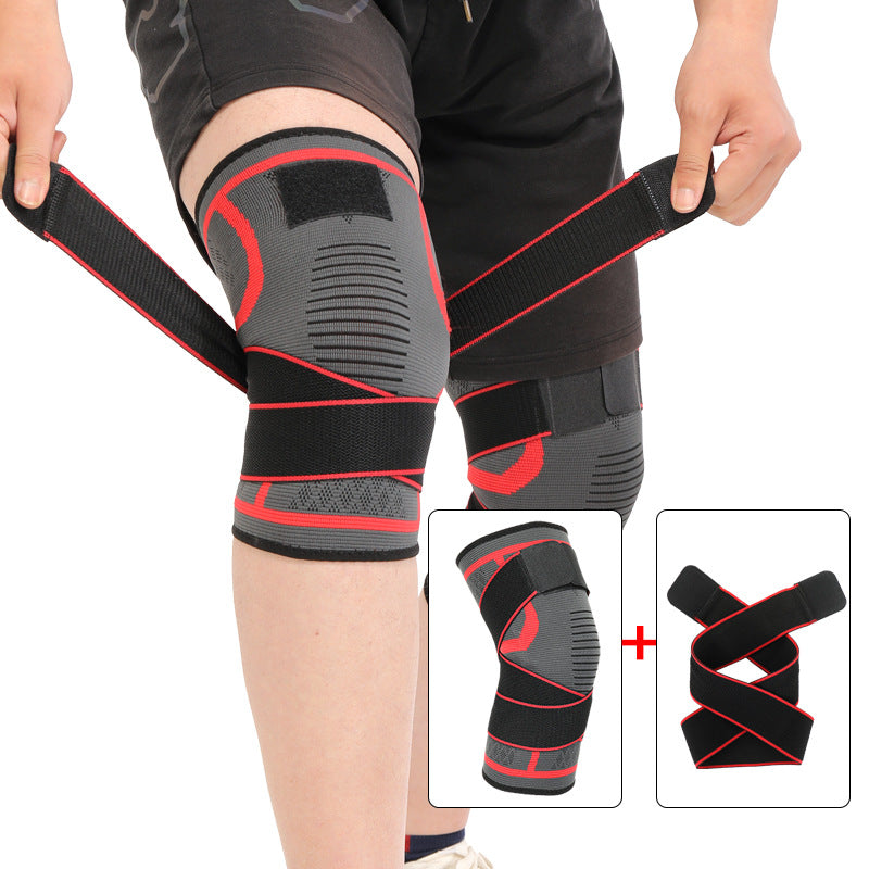 Sports Knee Pads with Adjustable Strap – Joint Support for Running, Fitness, Basketball, Weightlifting & Outdoor Activities