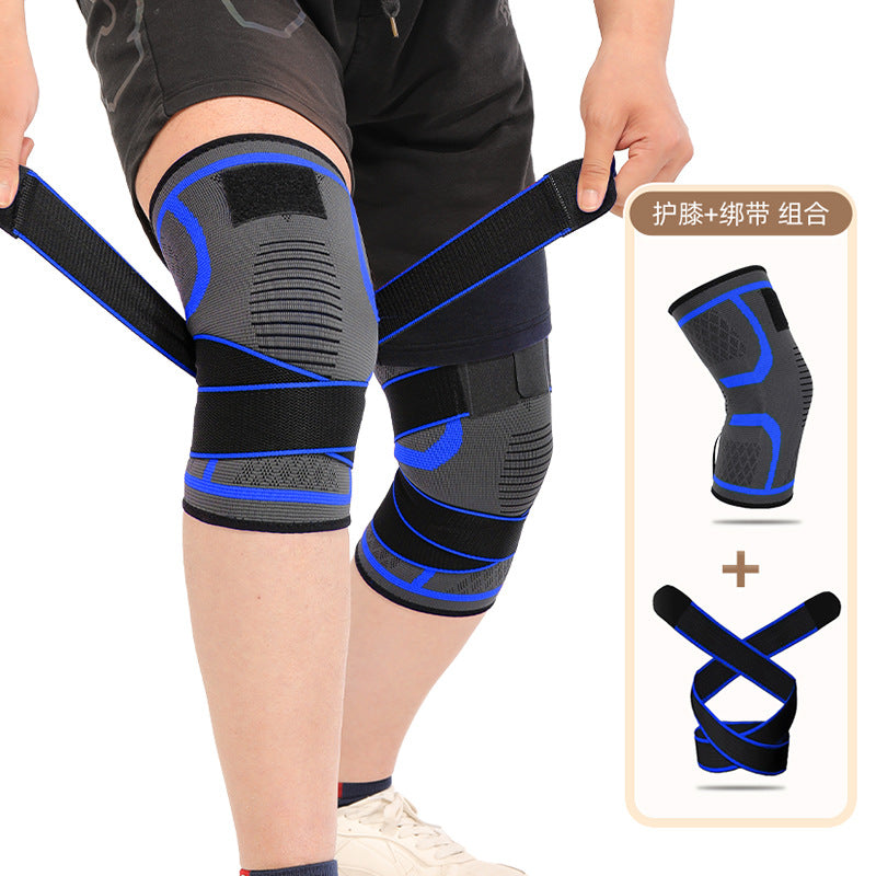 Sports Knee Pads with Adjustable Strap – Joint Support for Running, Fitness, Basketball, Weightlifting & Outdoor Activities