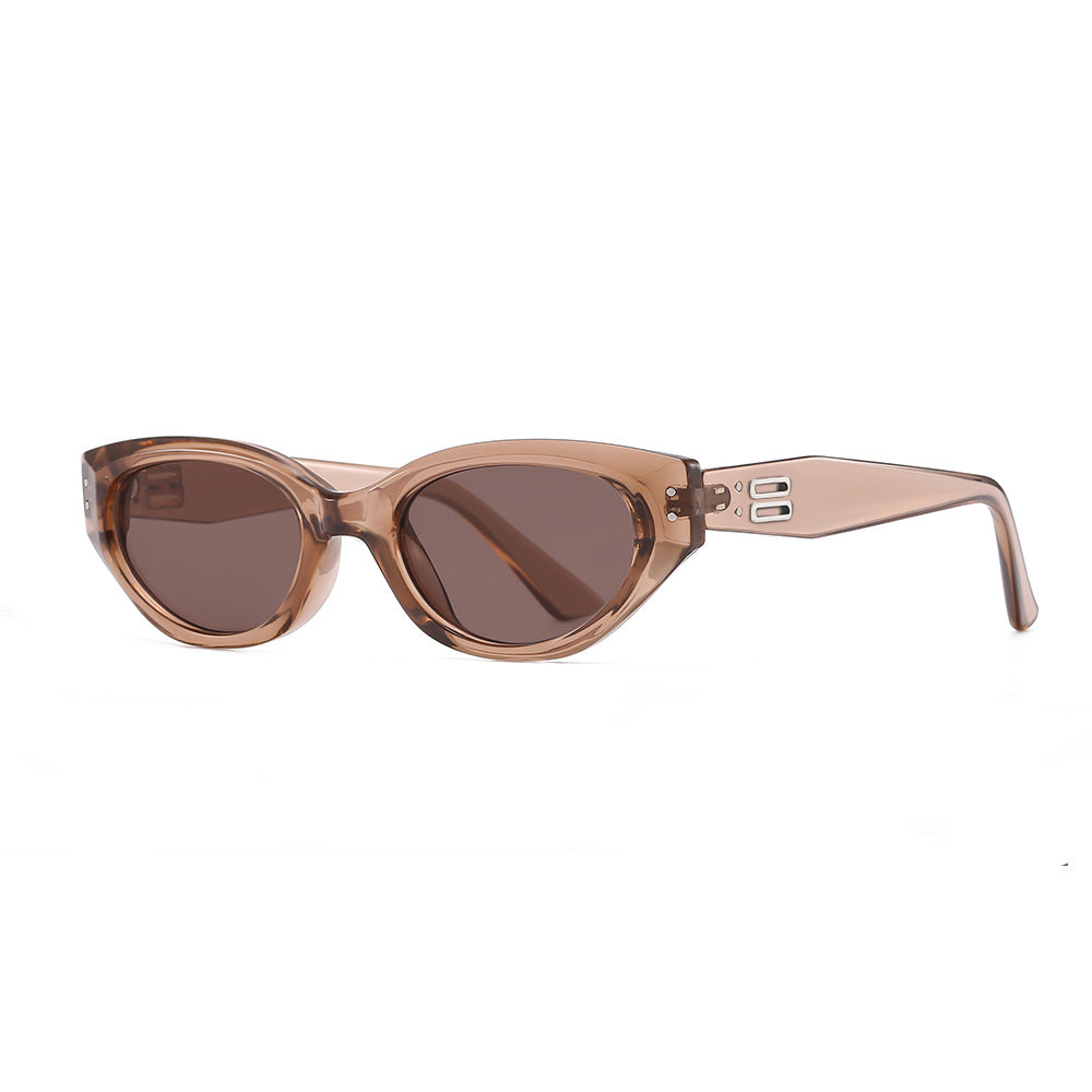Jennie Retro Cat Eye Sunglasses – Small Frame European Street Style