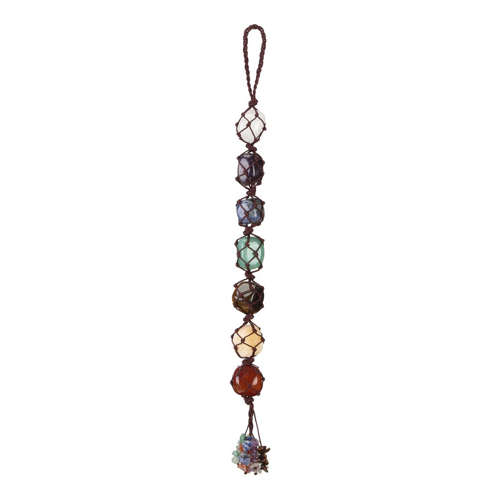 7 Chakra Healing Crystal Bracelet – Handmade Natural Stone Energy Jewelry