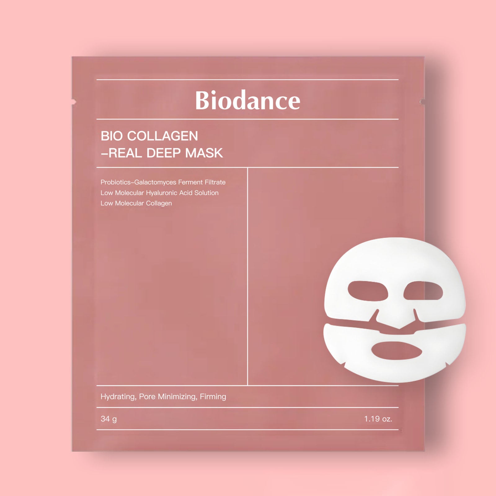 Korean Facial Mask – Biodance Collagen Deep Mask for Radiant & Hydrated Skin