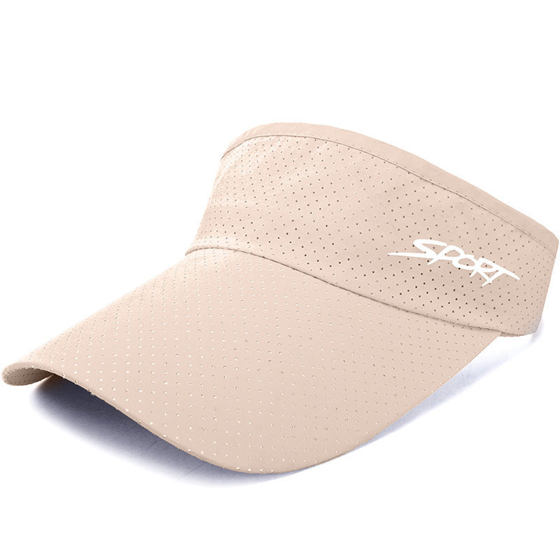 Unisex Sports Sun Visor Cap – Lightweight Adjustable Outdoor Hat