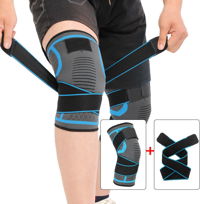 Sports Knee Pads with Adjustable Strap – Joint Support for Running, Fitness, Basketball, Weightlifting & Outdoor Activities