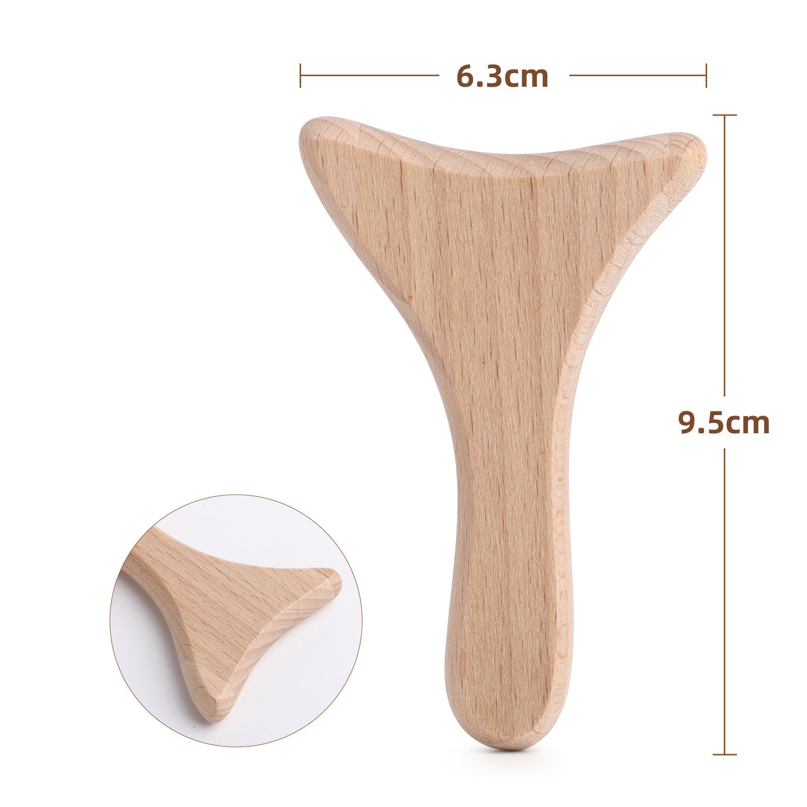Wooden Facial & Body Massager Set – Meridian Therapy Rollers & Scraping Tools