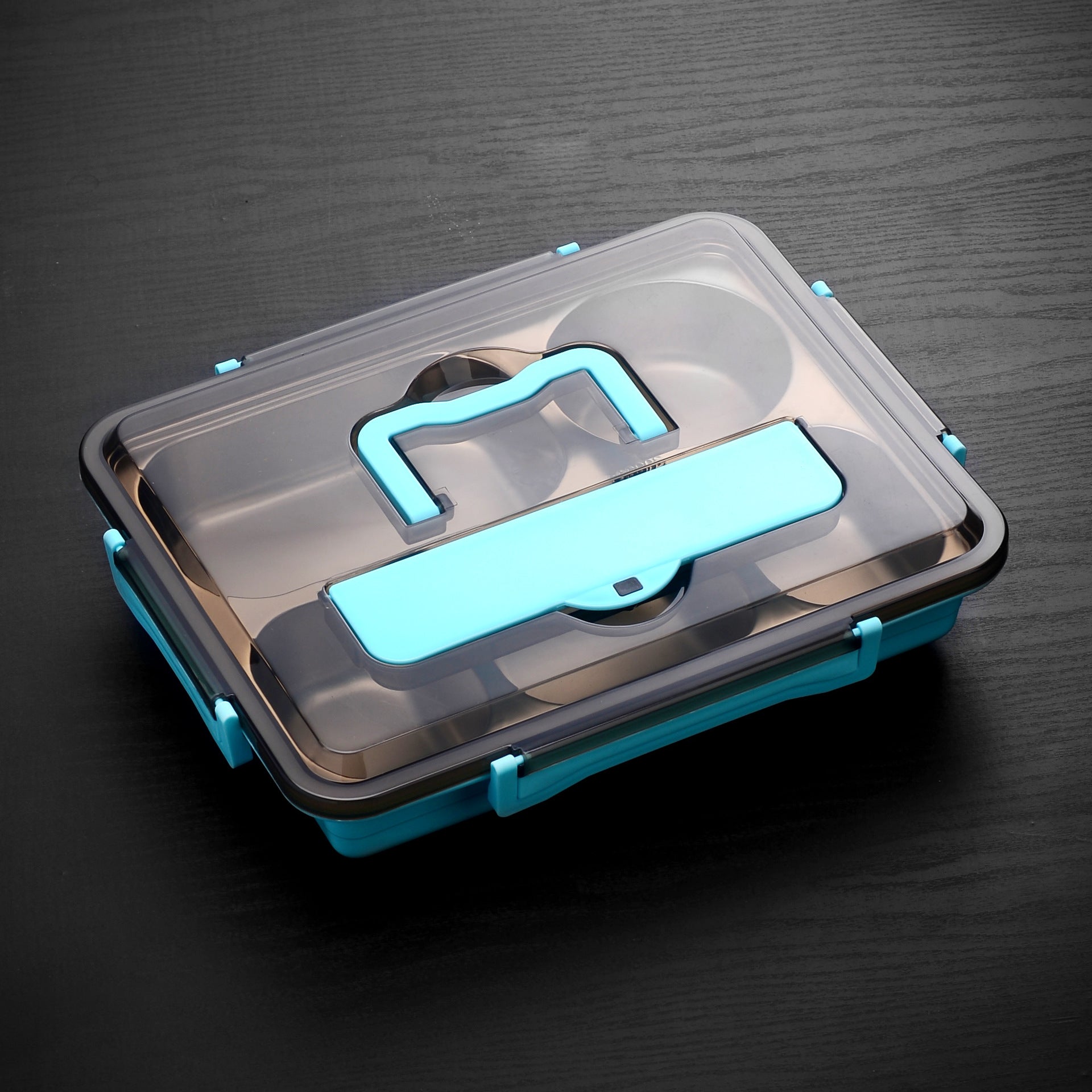 304 Stainless Steel Insulated Lunch Box - Leak proof Bento Box with Compartments