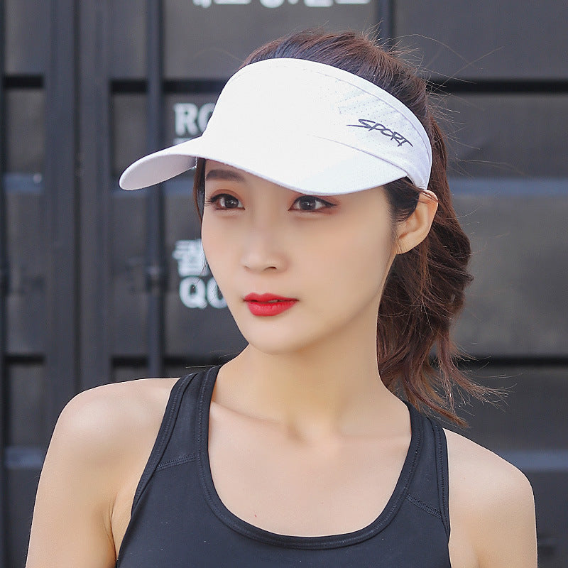 Unisex Sports Sun Visor Cap – Lightweight Adjustable Outdoor Hat