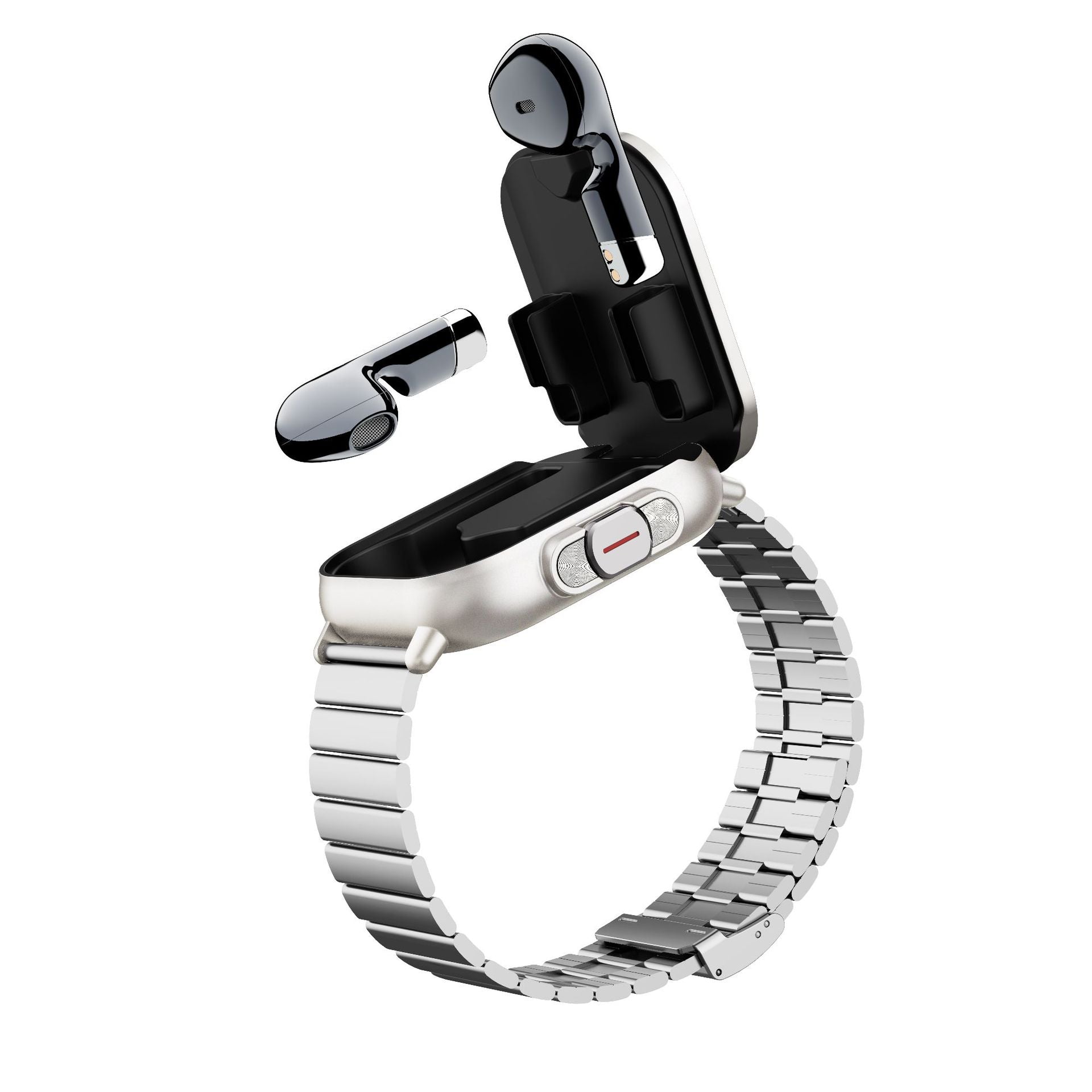 Cross-border D8 Smart Watch with Bluetooth Headset – 2 in 1 Touchscreen Fitness Tracker