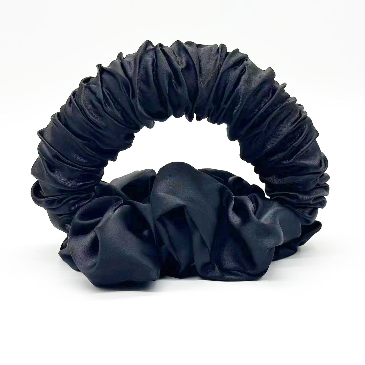 Seamless Heatless Hair Curler – Overnight No-Heat Curling Band