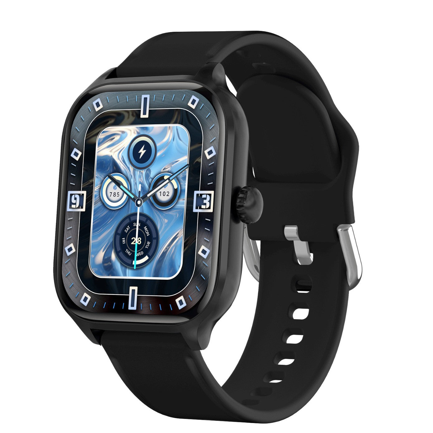Smartwatch X46 – Fitness Tracker with Health Monitoring & Notifications
