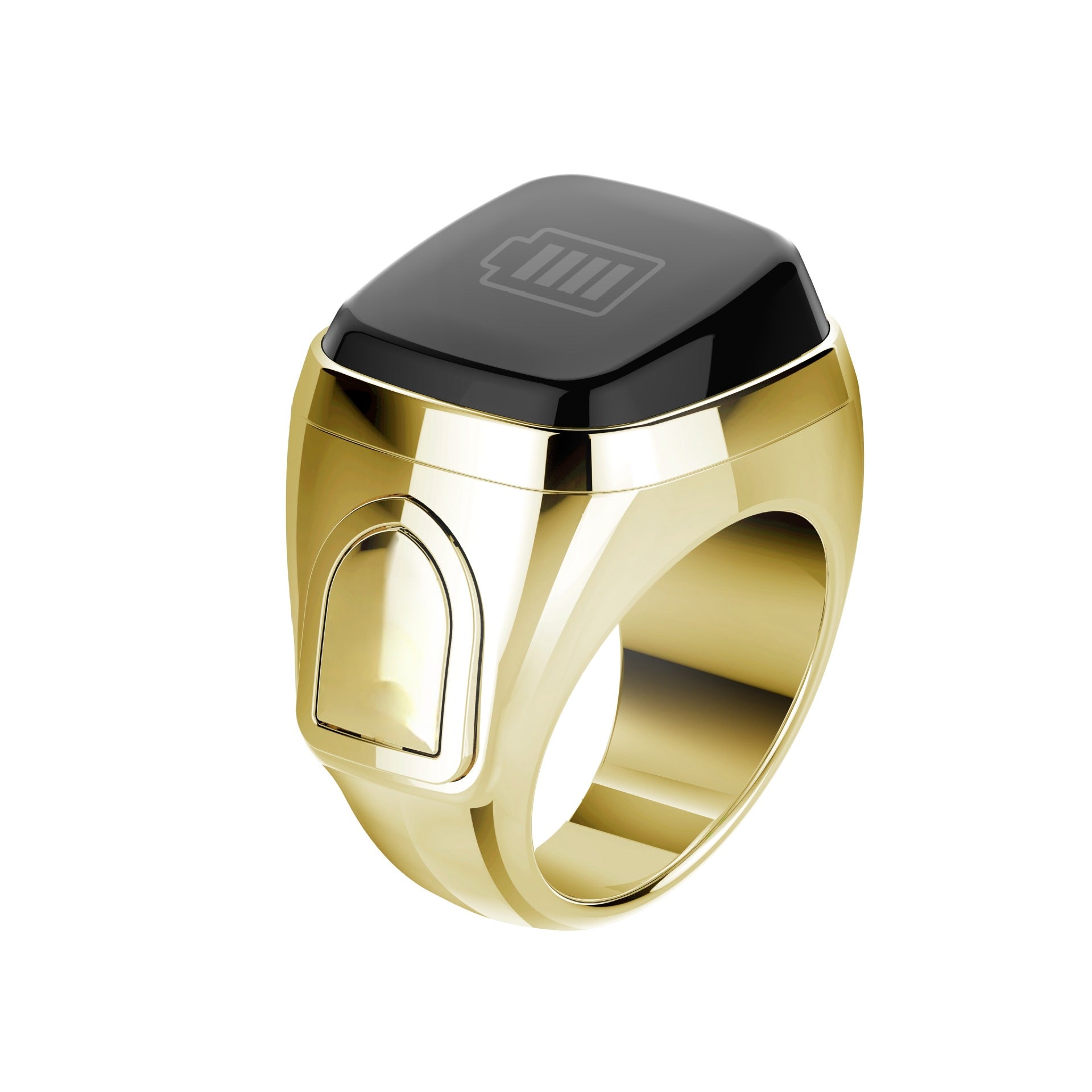 Smart Bluetooth Ring with Digital Counter & Charging Case – Stylish Fitness & Daily Tracker