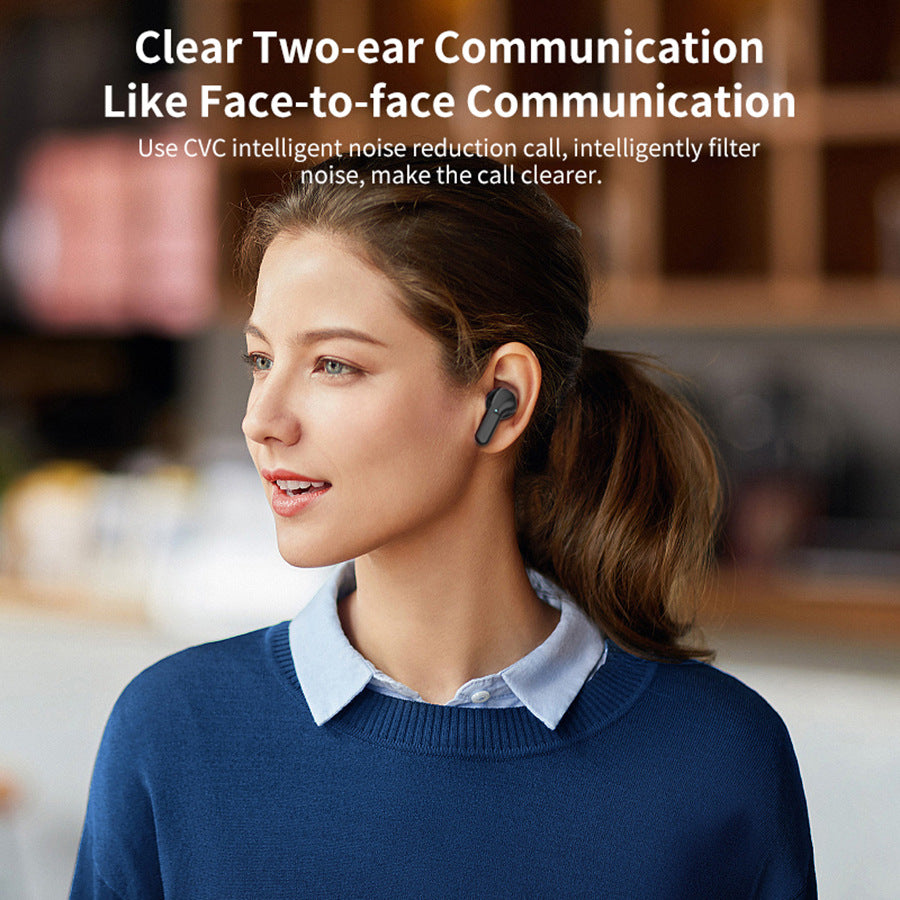 Wireless Bluetooth Earbuds with Charging Case & LED Display