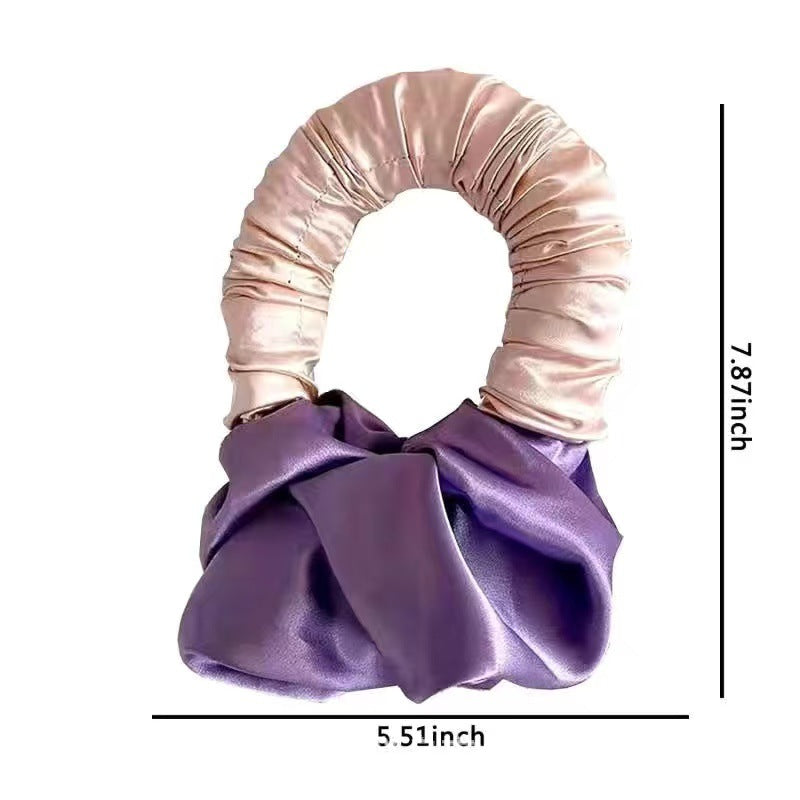 Seamless Heatless Hair Curler – Overnight No-Heat Curling Band
