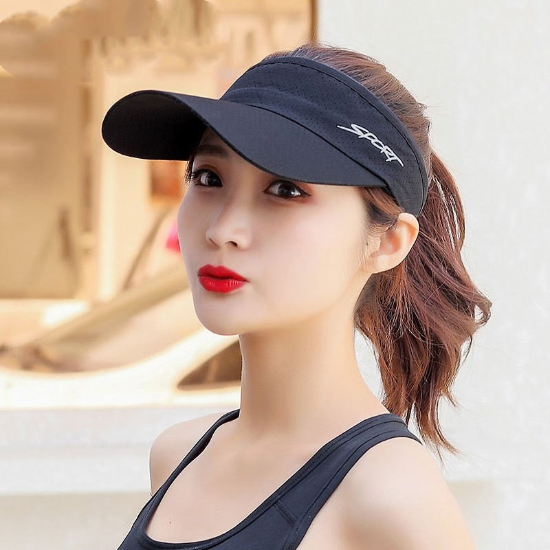 Unisex Sports Sun Visor Cap – Lightweight Adjustable Outdoor Hat