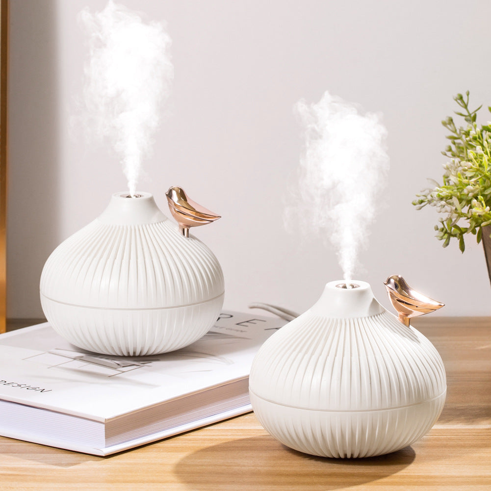 USB essential Oil Humidifier - Silent Aromatherapy Diffuse with LED Light