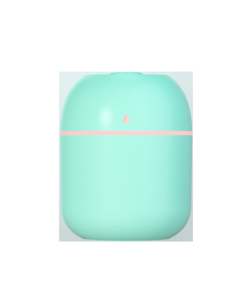 USB Air Humidifier with LED Night Light - Silent & Portable