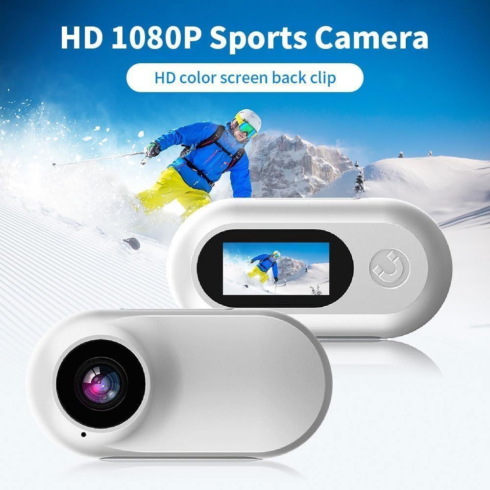 Pet Collar Camera – Mini HD Video Recorder for Dogs & Cats (Outdoor & Sports Use)