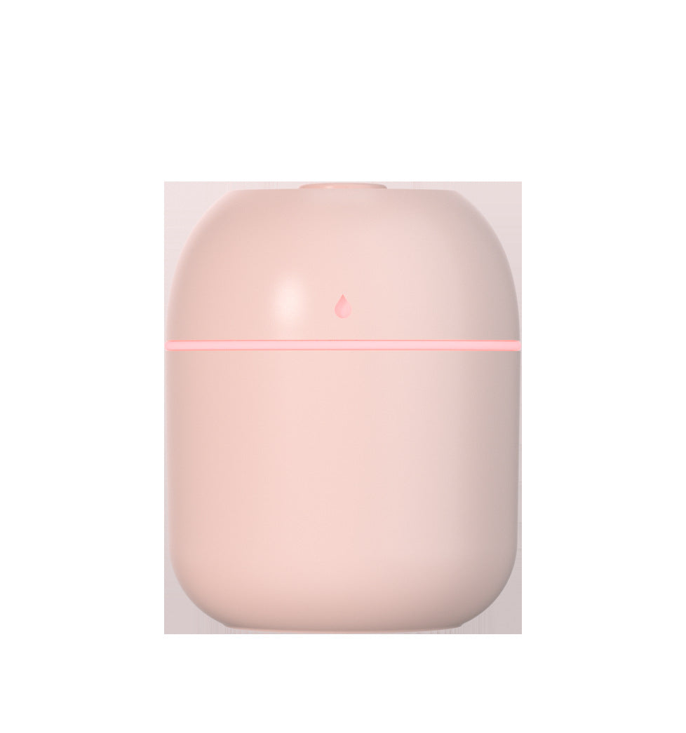USB Air Humidifier with LED Night Light - Silent & Portable