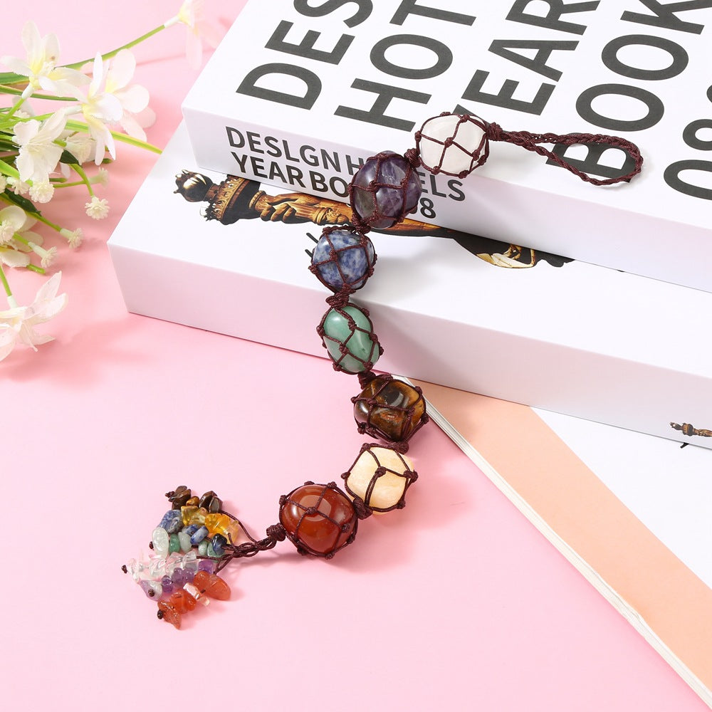 7 Chakra Healing Crystal Bracelet – Handmade Natural Stone Energy Jewelry