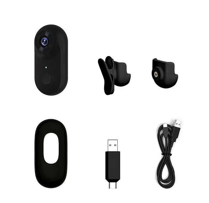 Pet Collar Camera – Mini HD Video Recorder for Dogs & Cats (Outdoor & Sports Use)