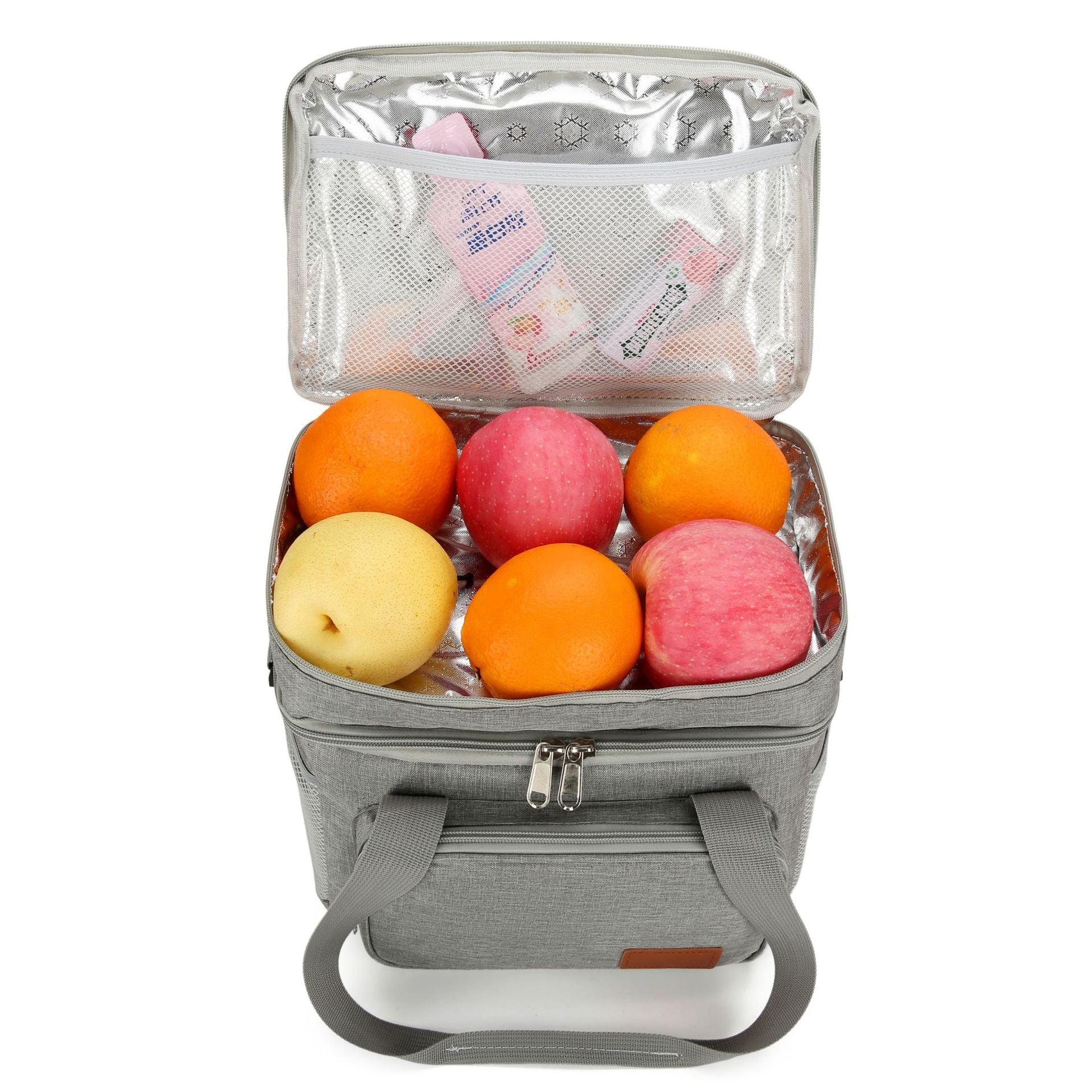 Thermal Insulated Lunch Bag – Large Capacity, Double-Layer Portable Cooler