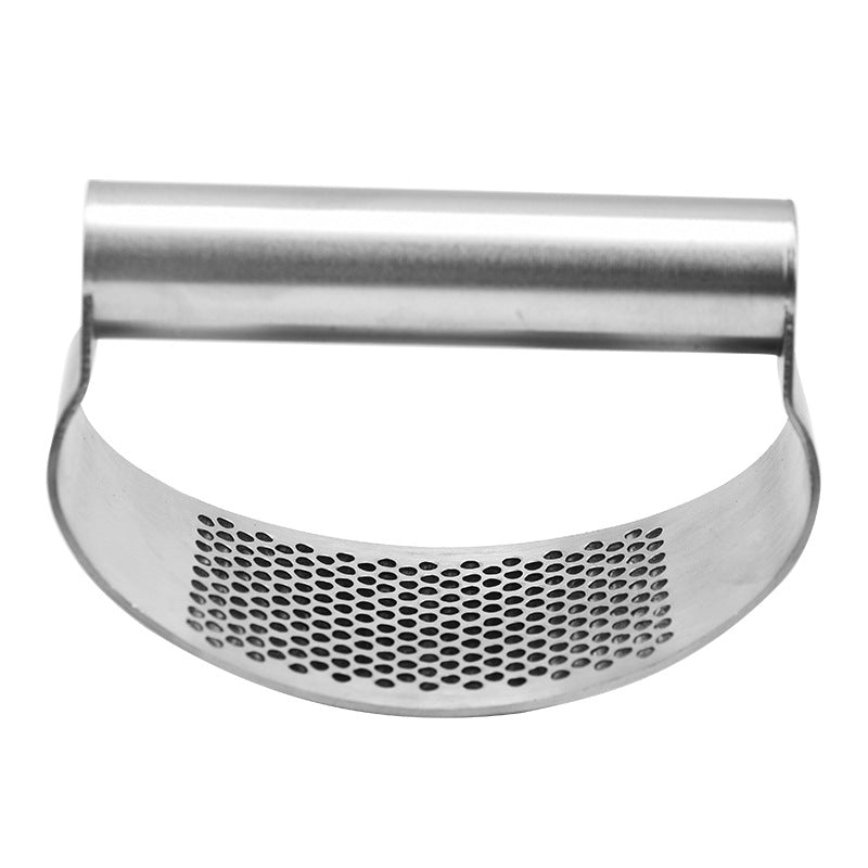 Stainless Steel Garlic Press – Easy Handheld Garlic Masher