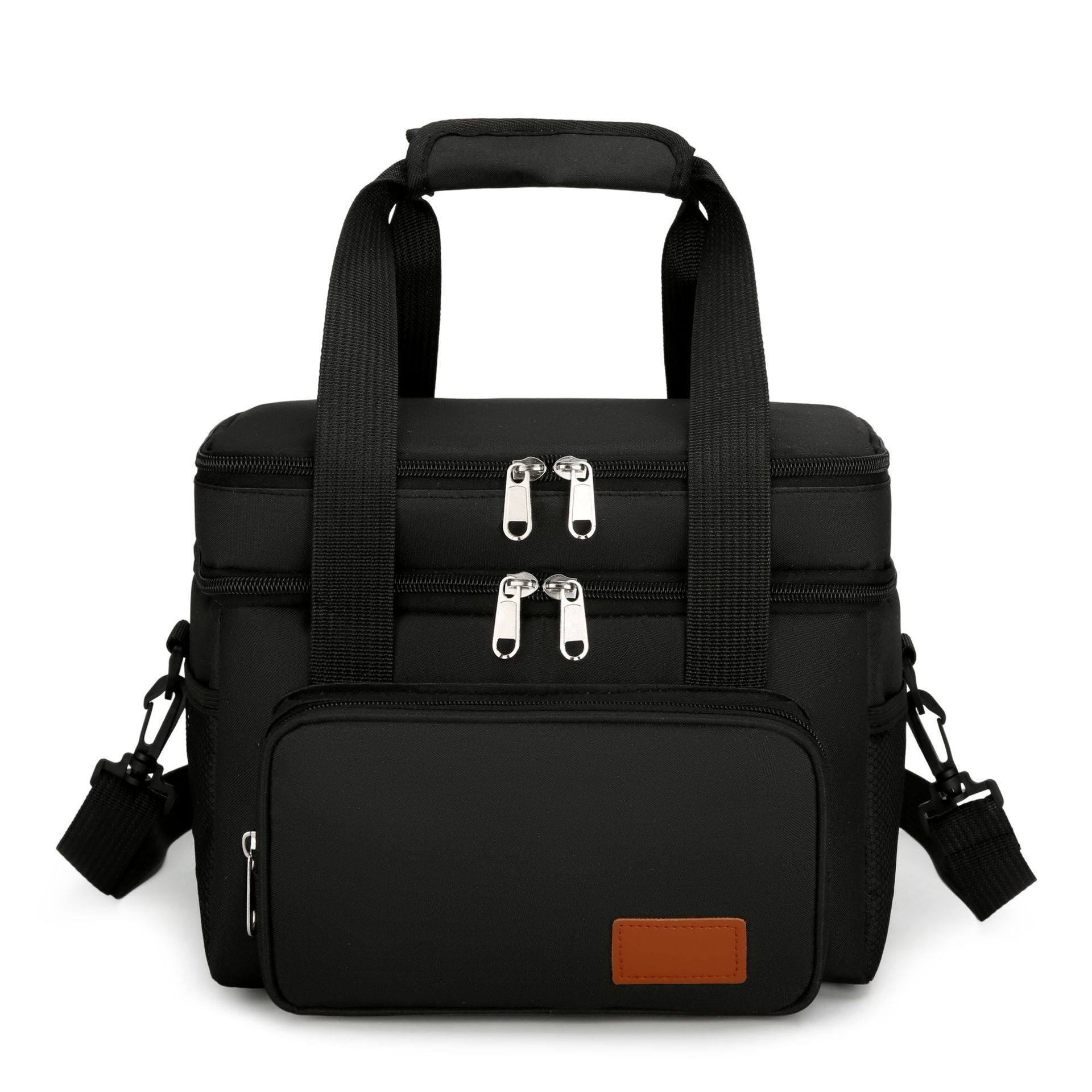 Thermal Insulated Lunch Bag – Large Capacity, Double-Layer Portable Cooler