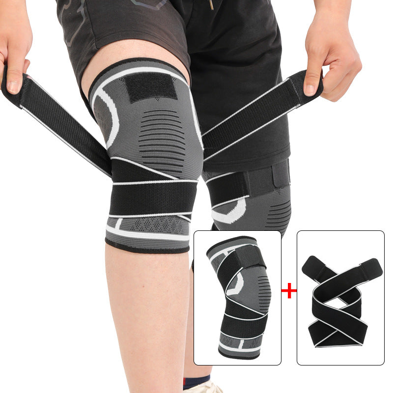 Sports Knee Pads with Adjustable Strap – Joint Support for Running, Fitness, Basketball, Weightlifting & Outdoor Activities