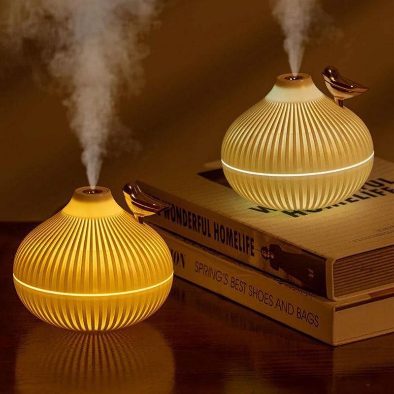 USB essential Oil Humidifier - Silent Aromatherapy Diffuse with LED Light