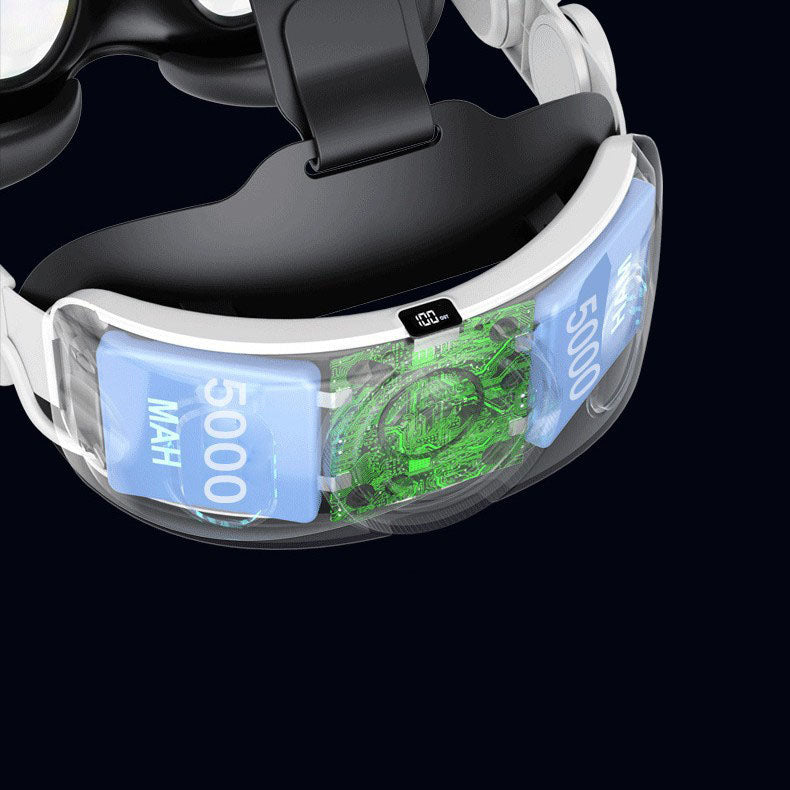 Meta Quest 3 Headset Adjustable Replacement with 10000mAh Battery – VR Headband Accessory